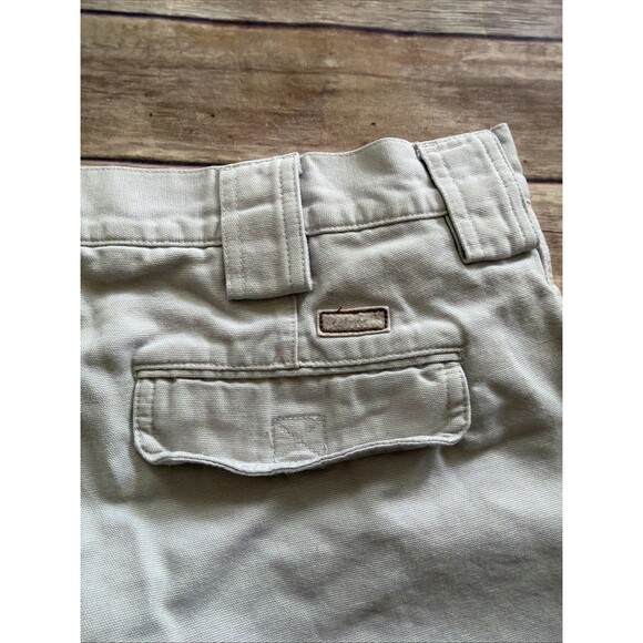 Carhartt Shorts Mens 38 Beige Cargo Pockets Casual Baggy Utility Work B164PUT - Picture 8 of 8